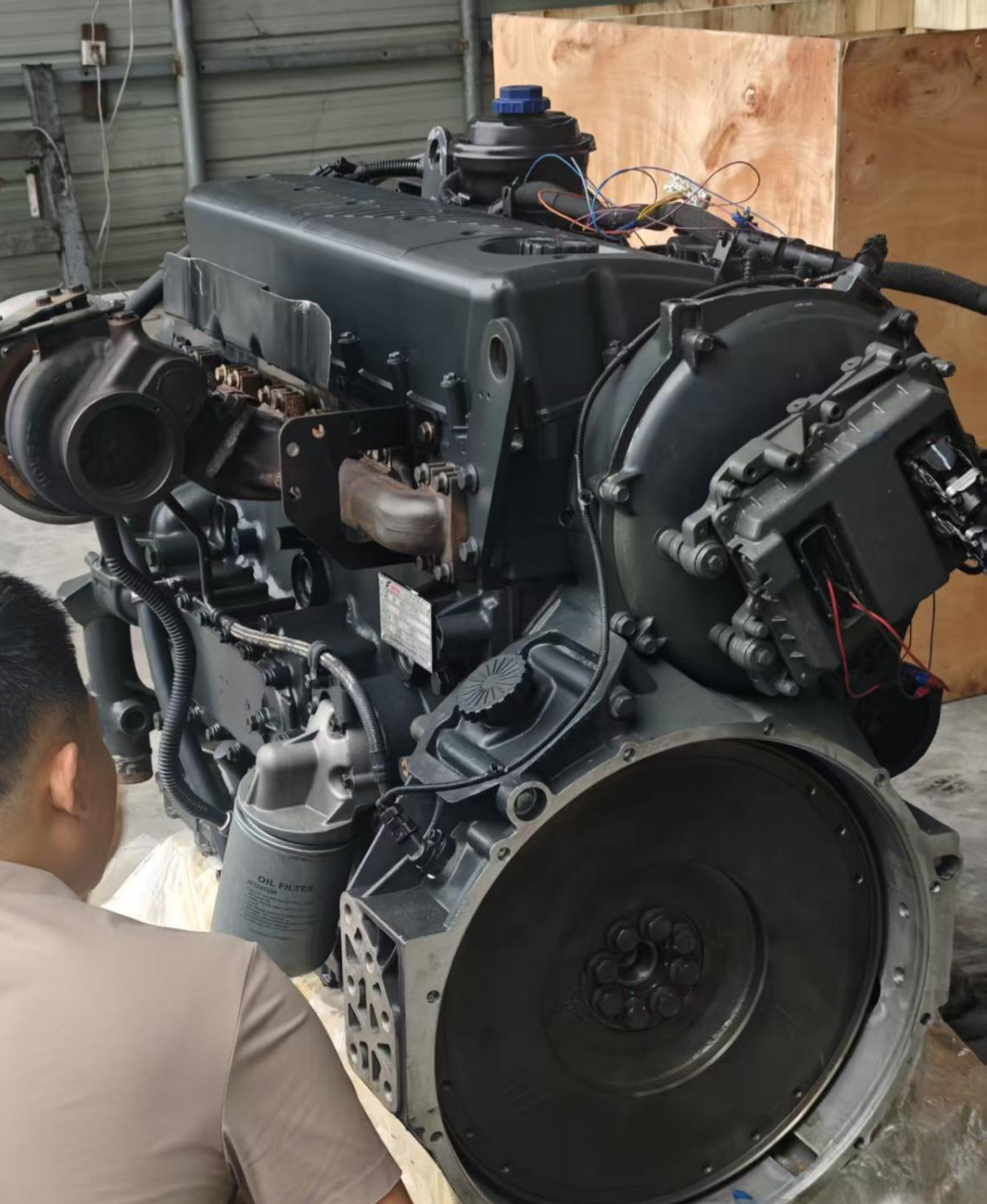 Peruanesche Client kaaft SFH Original Factory Stock Engines, On-Site Test Run passt perfekt